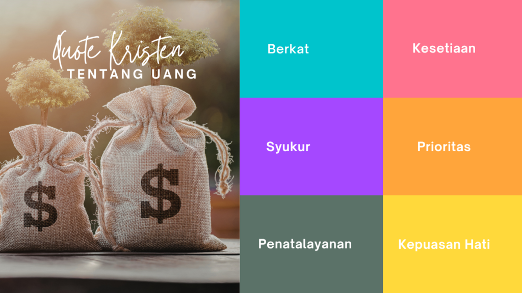 quotes kristen-pandangan kristen tentang uang